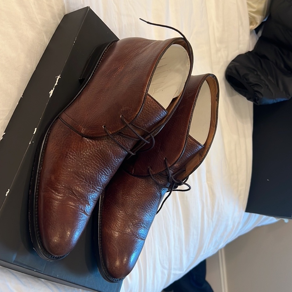 Brown Alan Payne Chukka Boots